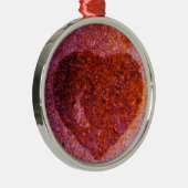 コーラルピンクハート メタルオーナメント (右)