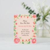 コーラルピンクフローラ 出欠カード (スタンド正面)