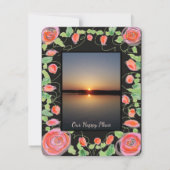 コーラルピンクフローラ 出欠カード (裏面)