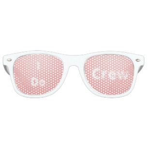 コーラルピンクブライドIドクルーパーティーサングラス レトロサングラス