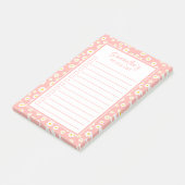 コーラルピンクボホ春デイジー一覧へ ポストイット (アングル)