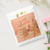 コーラルピーチとピンク フェイバーバッグ (封をした状態)