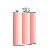 コーラルピーチシャドーストライプド フラスク (右)