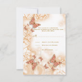 コーラルピーチバタフライ 出欠カード (裏面)