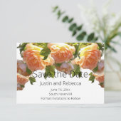 コーラルピーチバラオレンジフローラ セーブザデート (スタンド正面)