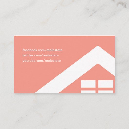 コーラルピ実在ンクにの不動産代理業者名刺 名刺 (裏面)