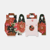 コーラルフラワーズバタフライフローラありがとう フェイバーボックス (折り畳みなし)