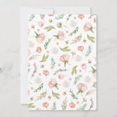 コーラルフローラクラス2024ネイビーブルー卒業 招待状 (裏面)