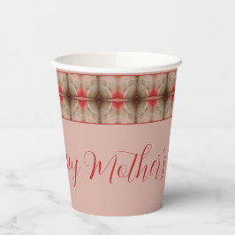 コーラルブラウンズとローズピンク 紙コップ