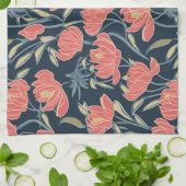 コーラルブリーズフローラ キッチンタオル (折り畳み)