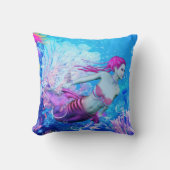 コーラルベールの人魚 クッション (正面)
