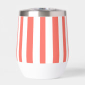 コーラルホワイト 縦ストライプ カバナ (正面)