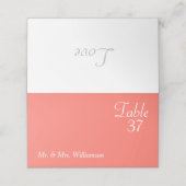 コーラルホワ結婚イト プレイスカード (外部開封)