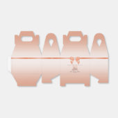 コーラルボウ&リボン35結婚周年記念 フェイバーボックス (折り畳みなし)