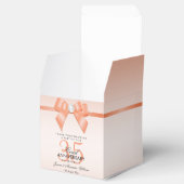 コーラルボウ&リボン35結婚周年記念 フェイバーボックス (オープン)