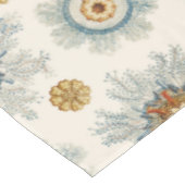 コーラルマンダラパターン テーブルクロス (アングル)