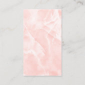 コーラルマーブル名刺 名刺 (裏面)