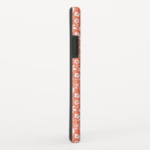 コーラルモダンピーチ熱帯花の模様 Case-Mate iPhoneケース (裏面/右)