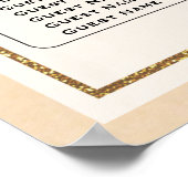 コーラルモダン抽象芸術アメージング結婚ズポスター ポスター (角)