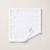 コーラルリーフのウミガメ バスタオルセット (ウォッシュタオル)