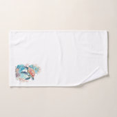 コーラルリーフのウミガメ バスタオルセット (ハンドタオル)