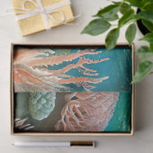 コーラルリーフアフタヌーンデザイン3 薄葉紙 (ギフト)