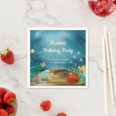 コーラルリーフアンダーザシーパーティー スタンダードカクテルナプキン (インサイチュ)