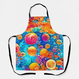 コーラルリーフカラフルバブル エプロン
