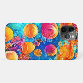 コーラルリーフカラフルバブル Case-Mate iPhoneケース (裏面(横))
