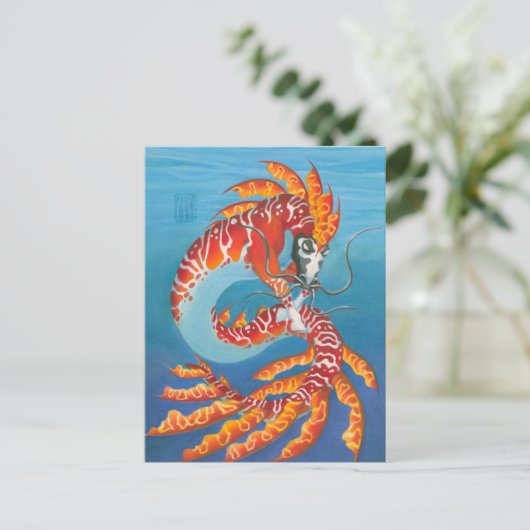 コーラルリーフケルピ ポストカード (スタンド正面)