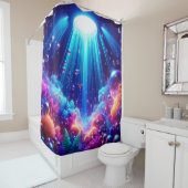 コーラルリーフサンクチュアリ – 水中エレガンス シャワーカーテン (インサイチュ)