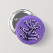 コーラルリーフパープルマリンバイオロジー 缶バッジ (正面&裏面)