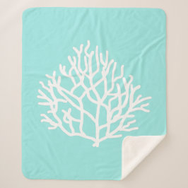 コーラルリーフビーチカスタムカラー シェルパブランケット