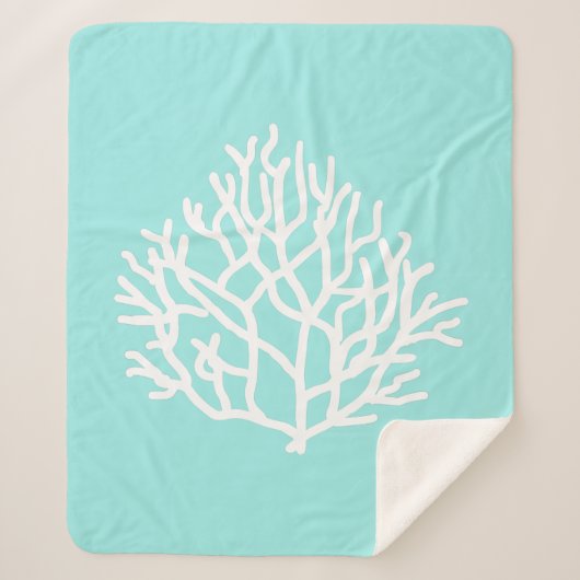 コーラルリーフビーチカスタムカラー シェルパブランケット (正面)