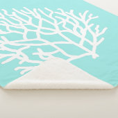 コーラルリーフビーチカスタムカラー シェルパブランケット (3/4)