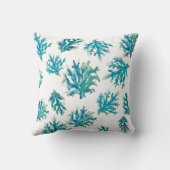 コーラルリーフブルーコースタルリビング クッション (裏面)