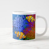 コーラルリーフペルキュラピエノフィッシュ専門マグカップ ジャンボコーヒーマグカップ (右)