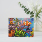 コーラルリーフポストカード ポストカード (スタンド正面)