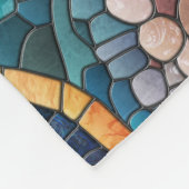 コーラルリーフモザイクアート フリースブランケット (角)