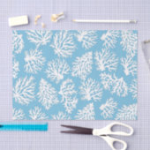 コーラルリーフ夏の沿岸ビーチ 薄葉紙 (クラフト)