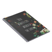 コーラルリーフ感動的アンダーサーフェス引用文 ノートブック (右側)