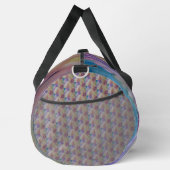 コーラルリーフ抽象芸術アート ダッフルバッグ (右)