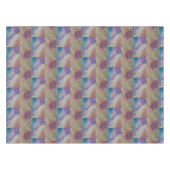 コーラルリーフ抽象芸術アート テーブルクロス (正面(横))