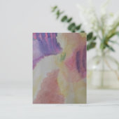 コーラルリーフ抽象芸術アート ポストカード (スタンド正面)