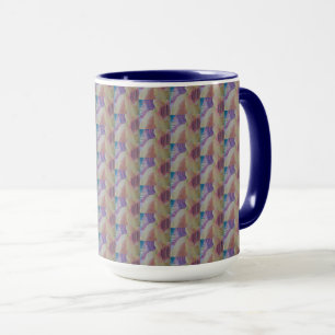 コーラルリーフ抽象芸術アート マグカップ