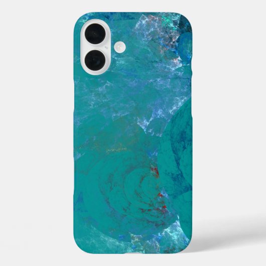 コーラルリーフ抽象芸術アート Case-Mate iPhoneケース (裏面)