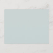 コーラルリーフ結婚ズゲスト詳細カード エンクロージャーカード (裏面)