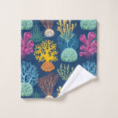 コーラルリーフ バスタオルセット (ウォッシュタオル)