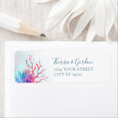 コーラルリーフ、ビーチ住所 シール (インサイチュ)