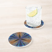 コーラル万華鏡のように千変万化するパターンコースター コースター (側面)